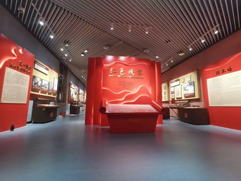 成都展厅装修设计公司龙岩博物馆红色馆